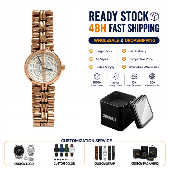 Custom Classic Rudolf Watch for Women High-end Minimalist Style for Workplace Commuting Watches