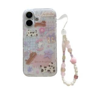 เคสลายสก็อตวิ้งๆ น่ารัก ลายสุนัข สำหรับ iPhone 17 Pro Max 16 15 14  แบบสองชั้น ป้องกันอย่างดี สำหรับสาวๆ - Product Image 5