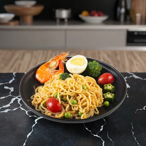 Fideos <span class=keywords><strong>de</strong></span> <span class=keywords><strong>avena</strong></span> Shirataki Konjac 270g Pasta instantánea <span class=keywords><strong>sin</strong></span> azúcar con alto contenido <span class=keywords><strong>de</strong></span> fibra con sabor vegetal Certificado Halal Kosher - Product Image 1