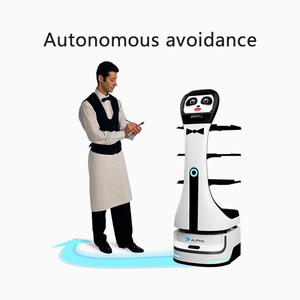 <span class=keywords><strong>Robot</strong></span> d'assistance hôtelière IA, <span class=keywords><strong>robot</strong></span> autonome pour la livraison de nourriture, la réception, <span class=keywords><strong>robot</strong></span> multifonctionnel, charge utile de 20 kg, LDS Slam+VSLAM - Product Image 5