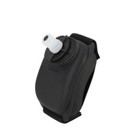 Bouteille d'eau sport en PVC à porter au poignet avec couvercle 200 ml pour la course et le fitness, compatible eau bouillante, à boire directement