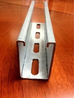 Système de support inférieur fendu en aluminium 41*41 Support de canal C personnalisé