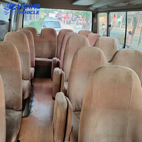Mini-bus Hiace d'occasion, 29 places, diesel, fourgonnette de transport de passagers à vendre, boîte de vitesses manuelle, conduite à droite, nom du bus Coaster