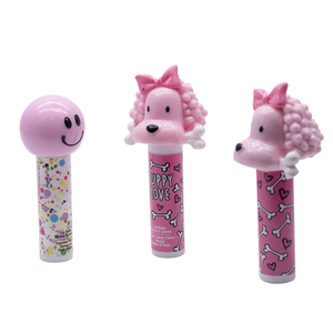 Bálsamo labial hidratante para niños, cara sonriente, forma de oveja rosa, personalizado - Product Image 2