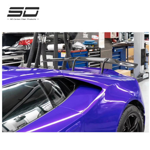Ala Spoiler posteriore in fibra di carbonio stile <span class=keywords><strong>N</strong></span> per Lamborghini Huracan LP580/LP610 / EVO - Product Image 5