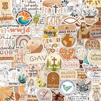 160 autocollants, autocollants inspirants avec des versets bibliques, autocollants en vinyle imperméables, autocollants de foi, autocollants de Jésus, autocollants pour livres