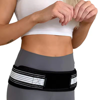 Ceinture de soutien ajustable en néoprène FSPG pour les douleurs lombaires et les douleurs au bas du dos, bande de maintien abdominale, correcteur de la sciatique et de la hanche