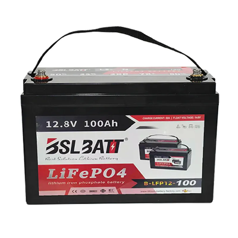 BSL 12 volt ince 12 v 100ah lityum demir fosfat pil paketi 12.8v 100ah lifepo4 lityum iyon batarya sistemi mobil ev