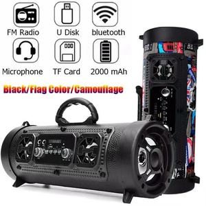Y12 Mini Kablosuz <span class=keywords><strong>Karaoke</strong></span> 4.2 Hoparlör IPX5 Su Geçirmez <span class=keywords><strong>FM</strong></span> Radyo Araba Ses Subwoofer Parti Hediye TF Kart U Disk 20W 3000-5000mAh - Product Image 3