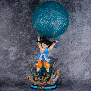 YiWu Anims tar 47cm Drache DBZ Son Goku Cartoon Anime Statue PVC Action figur Puppen sammlung Spielzeug Geschenk für Kinder - Product Image 2