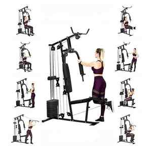 多機能運動フィットネス機器調整可能ホームジム着席ストレートアームクリップMutliファンクションステーションジムトレーナー - Product Image 6