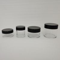 PS Poudre Poudre Cas Fard À Paupières Bouteille Petite Bouteille Ronde 5g 10g 20g 30g Bouteille De Maquillage en Stock