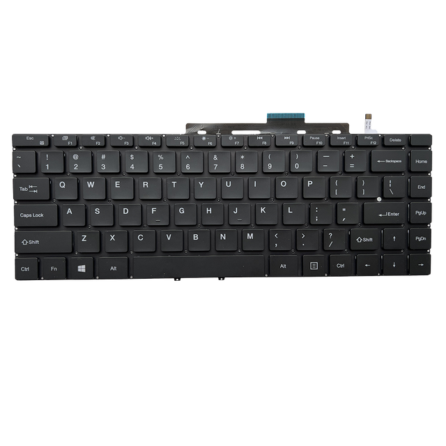US English Backlit Replacement Laptop Keyboard for V6318G D0K-6318G DOK-6318G Keyboard New Black Without Frame