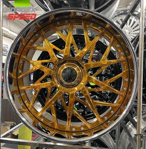 Forgiato rucci forgex bánh xe 20 22 24 26 28 inch 5x120.7 5x114.3 5x120 tùy chỉnh giả mạo bánh xe Chrome bánh xe lõm vành - Product Image 5