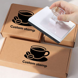 <span class=keywords><strong>Sello</strong></span> <span class=keywords><strong>Personalizado</strong></span> Autoentintable con Mango de Cristal, <span class=keywords><strong>Sello</strong></span> con Logotipo Empresarial para Bolsas de Papel Kraft, Cajas de Regalo y Marca - Product Image 6