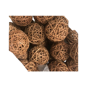 Esferas de Ratán Hechas a Mano por Artesanos, Adornos Decorativos Boho Chic para el Hogar, Artesanía Vietnamita Duradera para Minoristas Globales - Product Image 3