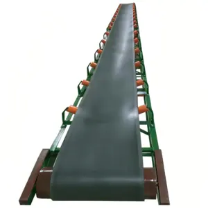 Sabuk konveyor teleskopik dapat digerakkan konveyor kustom kecil untuk peralatan batu bara