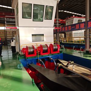 Csd400 450 500 550 600 650 Grijpen Zuigzuiger Sediment Schoonmaken Schip Goud Baggermotor Versnellingsbak Pomp 15M Baggerdiepte 150M - Product Image 5