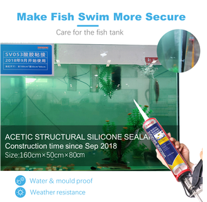 Mastic en <span class=keywords><strong>silicone</strong></span> transparent imperméable pour aquarium <span class=keywords><strong>Colle</strong></span> d'aquarium SANVO sûre pour les poissons 300gm pour <span class=keywords><strong>piscine</strong></span> Mastic en <span class=keywords><strong>silicone</strong></span> acétique - Product Image 3