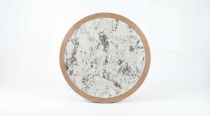 <span class=keywords><strong>Piano</strong></span> <span class=keywords><strong>per</strong></span> <span class=keywords><strong>Tavolo</strong></span> da Pranzo in Legno di Frassino Bianco <span class=keywords><strong>su</strong></span> <span class=keywords><strong>Misura</strong></span> con Intarsio in Ceramica, Design Contemporaneo - Product Image 5