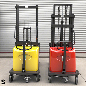 Полуэлектрический штабелер, вилочный погрузчик, 1000 кг, <span class=keywords><strong>1</strong></span> тонна, <span class=keywords><strong>1</strong></span>,5 тонны, 2 тонны, <span class=keywords><strong>1</strong></span>,6 М-3,5 м, высота подъема - Product Image 6