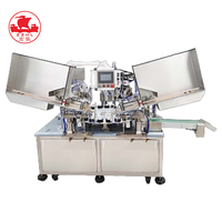 Machine de remplissage et de scellage de tubes entièrement automatique, équipement intégré pour le remplissage et le scellage de pâtes et de liquides dans des tubes