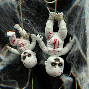 Poupée zombie reborn d'horreur pour Noël et Halloween, accessoires de décoration, vente en gros - Product Image 3