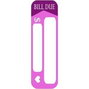Autocollants remarquables pour planificateur de factures, 6 couleurs, étiquettes de suivi des factures - Rappel de planification des paiements - Product Image 3