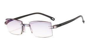 แว่นตา<span class=keywords><strong>อ่าน</strong></span>หนังสือไร้ขอบทรงสี่เหลี่ยมผืนผ้าแนวย้อนยุคแฟชั่น2023กันแสงสีฟ้าบล็อกผู้อ่านสำหรับผู้ชายผู้หญิง - Product Image 5