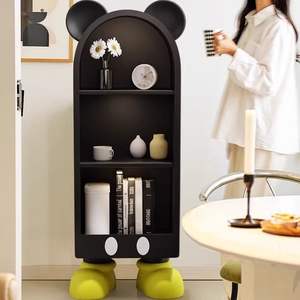 Gabinete creativo para sala de estar de <span class=keywords><strong>Mickey</strong></span>, armario de almacenamiento decorativo para suelo, aparador para sofá, decoración para habitación de niños, mesita de noche creativa - Product Image 2