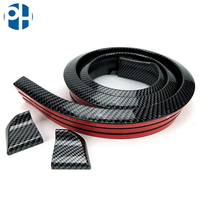 Aileron arrière universel en fibre de carbone pour voiture, becquet de coffre, becquet de toit, aileron de canard