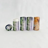Emballage de baume à lèvres et de déodorant en tube de papier sans plastique, 100 % biodégradable, recyclable, fait main, écologique et personnalisé
