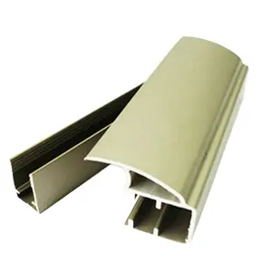 OEM Low Price Tapered Kitchen Cabinet Handles Aluminum Profiles 45Mm Shutter Profile Handle