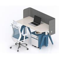 Bureau ergonomique classique de luxe Table de travail des employés Poste de travail à hauteur réglable Cabine d'atelier Bureau debout