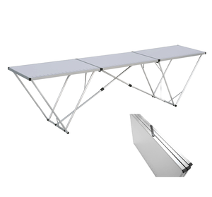 Aluminium Outdoor Folding BBQ Party Tisch 3m lang für Tapeten kleben - Product Image 1