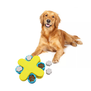 Interaktif Pet köpek bakımı gıda dağıtıcı eğlenceli yavaş besleyici köpek zenginleştirme bulmaca oyuncaklar IQ eğitim için - Product Image 6