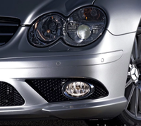 Für Mercedes-Benz SL Scheinwerferabdeckung 04-07 R230 Standardausstattung Transparente Lampenschale Lampenabdeckung