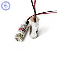 Focusable Red Dot 650nm Laser Diode Module 3-5V 200mW High Powered Laser for Alignment