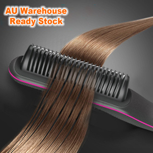 <span class=keywords><strong>Brosse</strong></span> à <span class=keywords><strong>cheveux</strong></span> professionnelle à air chaud en une étape pour le lissage ou le curling - Product Image 3