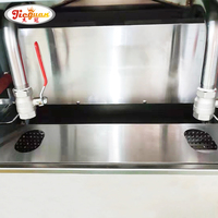 Penggorengan Silinder 2 Tangki 4 Keranjang Bahan Stainless Steel Desain Baru Penggorengan Meja Kecepatan Tinggi dengan Filter Minyak KFC untuk Restoran Cepat Saji