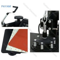 Presse à Chaud Numérique Semi-Automatique Multifonction 5-en-1 pour Sublimation (T-shirts, Mugs, Casquettes) – État Neuf