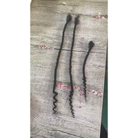 Estensioni Dreadlock Intrecciate Goddess Locs in Capelli Vergini, Senza Grovigli, 8-28 Pollici