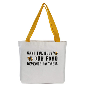 Riutilizzabile Donne Sacchetto di Tote di Acquisto Della Spesa Pieghevole Logo Personalizzato Stampato Eco <span class=keywords><strong>Friendly</strong></span> Tela di Cotone - Product Image 4