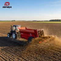 Machine multifonctionnelle d'application de fumier agricole, épandeur d'engrais à remorquer pour l'agriculture