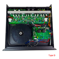 GAP-D2500 Amplificateur actif professionnel dernier cri 550W 2 canaux Haute puissance 112dB SNR 30k Impédance d'entrée Son incroyable Karaoké