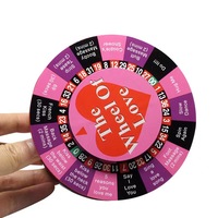 Jeux de bar, cartes d'amour, mini table rotative, vibrateur, produits sexuels, roulette électrique sexy, jeux sexuels, jouets sexuels pour adultes