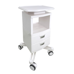 Carrelli estetici cassetti ABS White Clinic quattro ruote portatile salone macchina di bellezza - Product Image 5