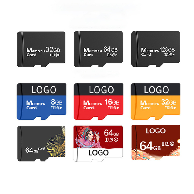 Original 1G SD Card 64GB Class 10 High Speed Memory Card 32GB Wholesale U3 Card Smartphone