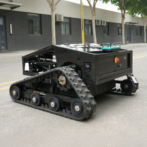 Китай, гусеничная газонокосилка с дистанционным управлением, небольшая домашняя газонокосилка с нулевым поворотом, гидравлическая садовая газонокосилка с дистанционным управлением - Product Image 4