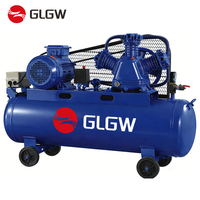Compresseur d'air portable industriel 220v 4HP 90L à entraînement par courroie, conception silencieuse pour garage et travail des métaux